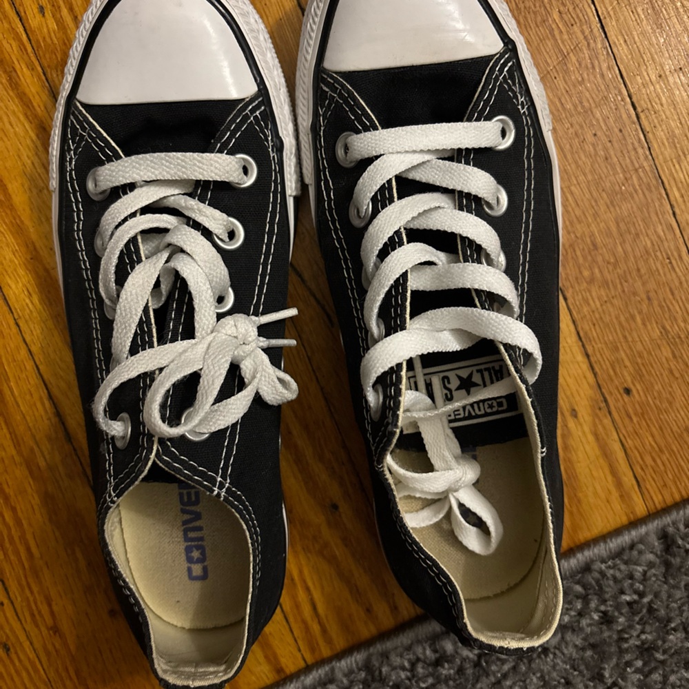 Converse Black and White Sneakers